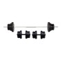 Комплект 70 кг штанга та гантелі з млинцями